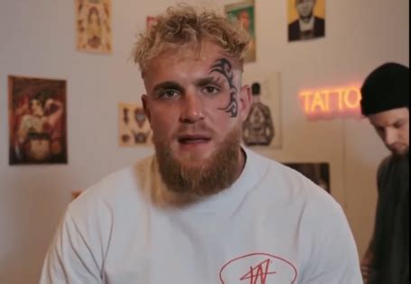 jake paul face tattoo mike tyson.